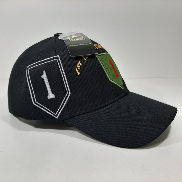 US Army 1st Infantry Division Men's Ball Cap Hat B - Picture 2 of 6